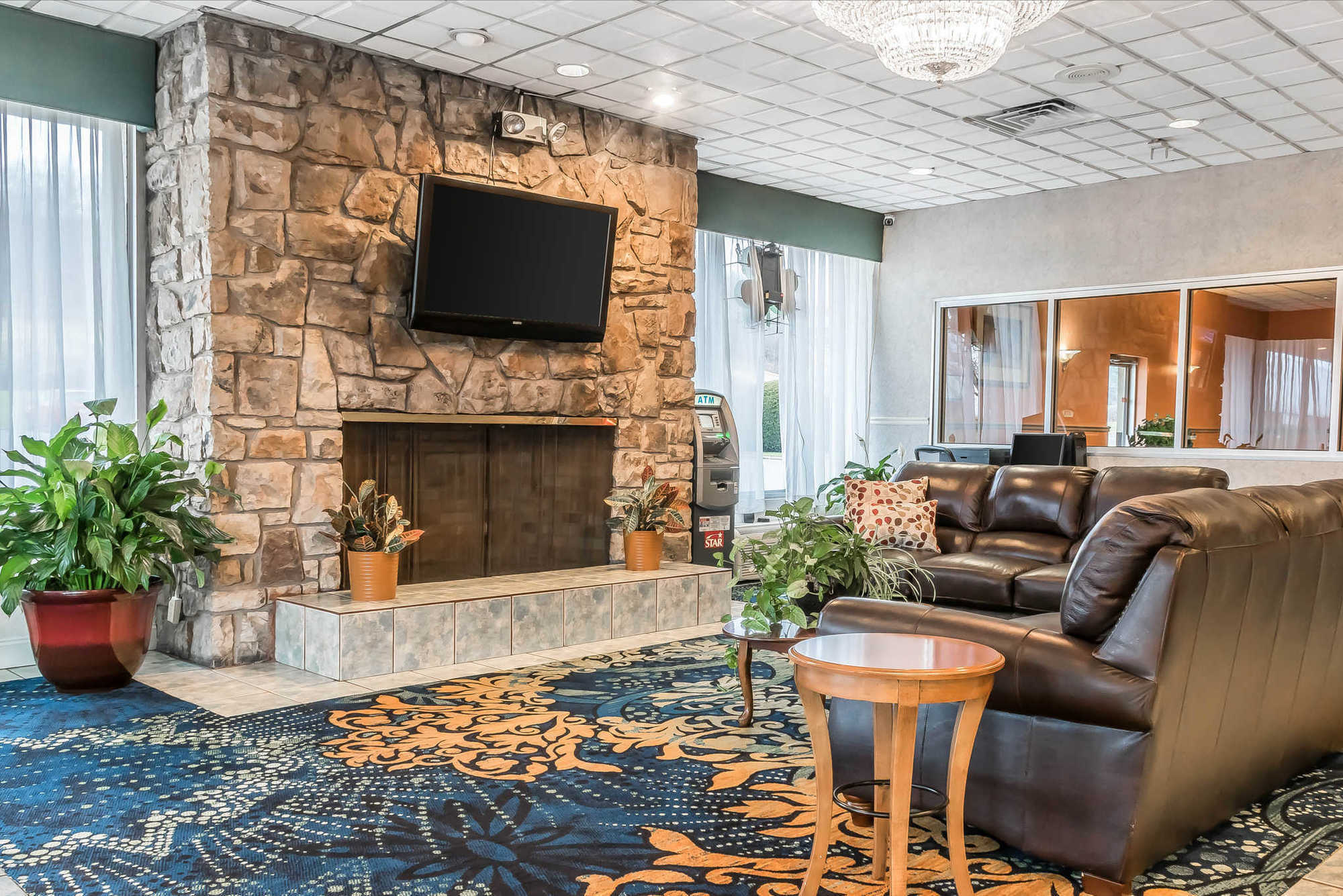 Hotel Baymont By Wyndham Milesburg Interior foto