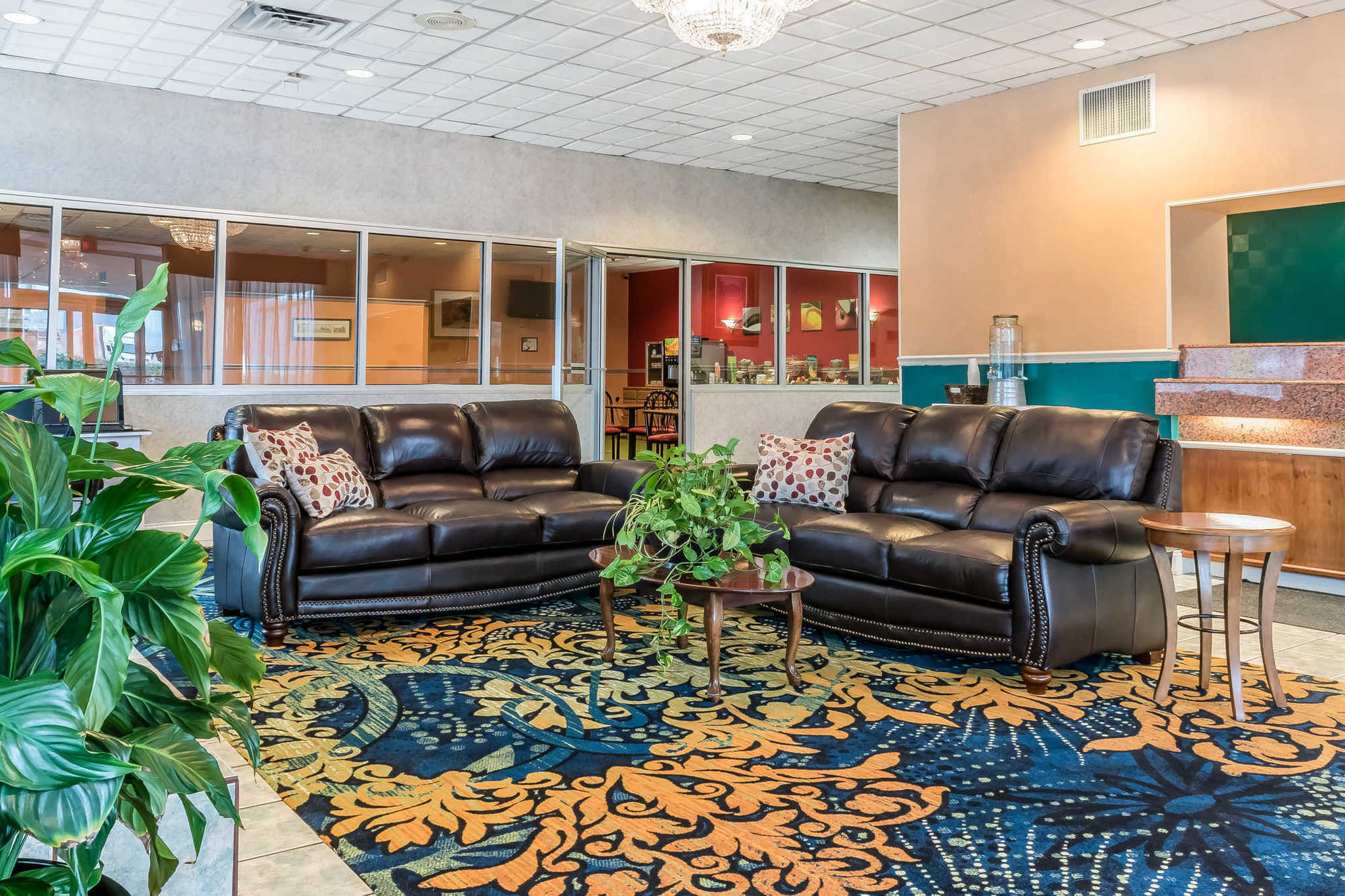 Hotel Baymont By Wyndham Milesburg Interior foto